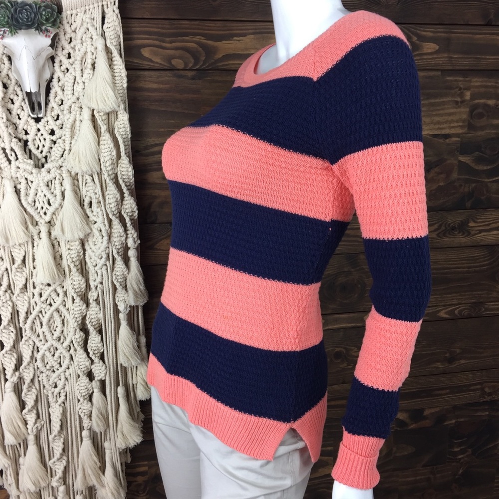Between Me & You | Striped Knit Rib Sweater - Picture 3 of 5
